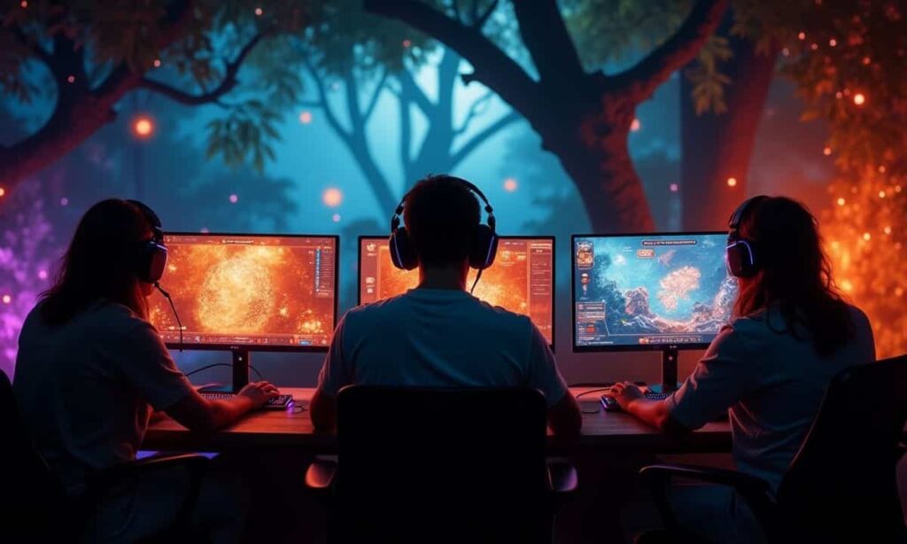 Undergrowthgameline online event designed for gamers